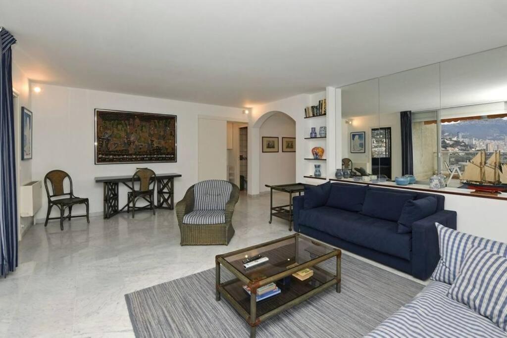Grand Bleu, Appartamento Vista Mare E Monaco Rocabruna Exterior foto