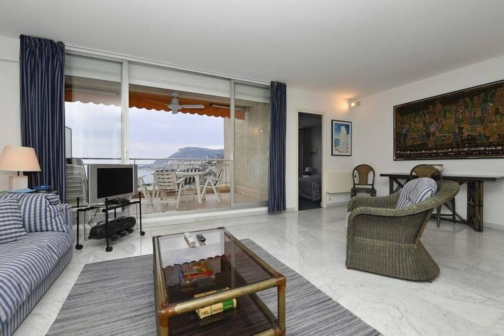 Grand Bleu, Appartamento Vista Mare E Monaco Rocabruna Exterior foto