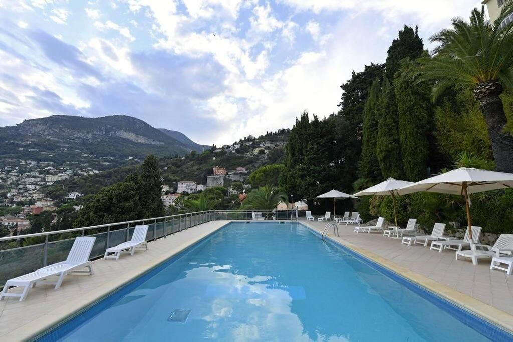 Grand Bleu, Appartamento Vista Mare E Monaco Rocabruna Exterior foto