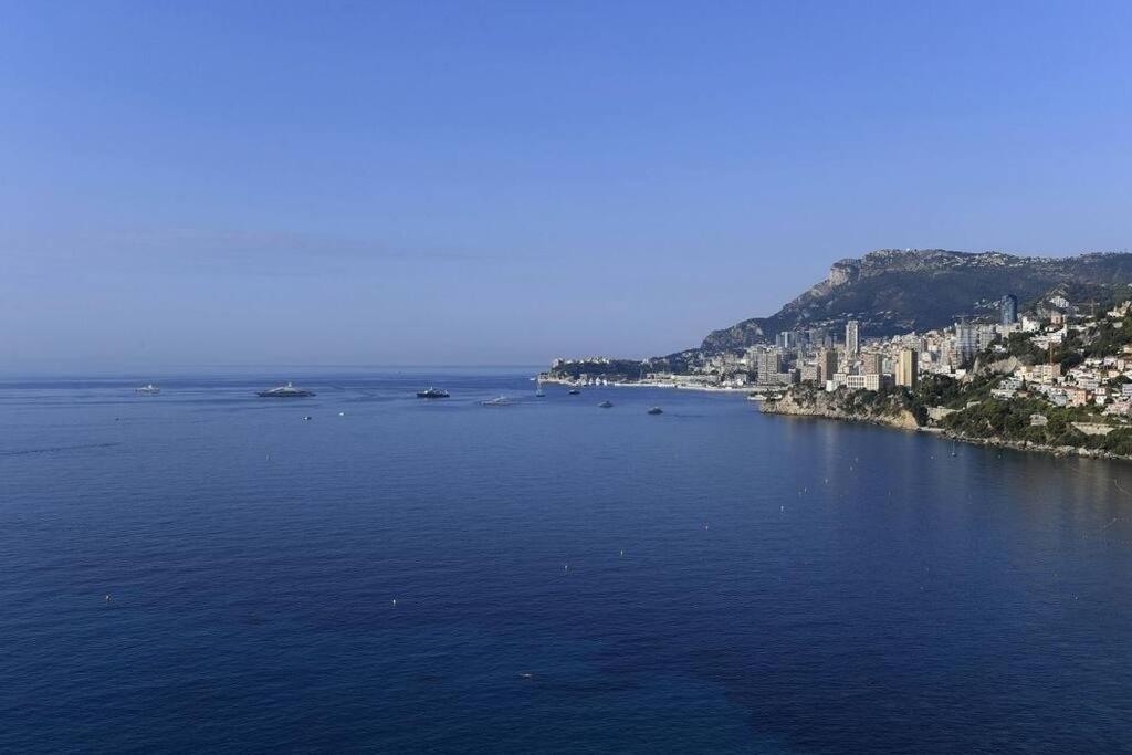 Grand Bleu, Appartamento Vista Mare E Monaco Rocabruna Exterior foto